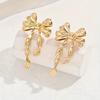 Elegant Design Bowknot Stud Earrings Chic Design Statement Earrings  Versatile Use