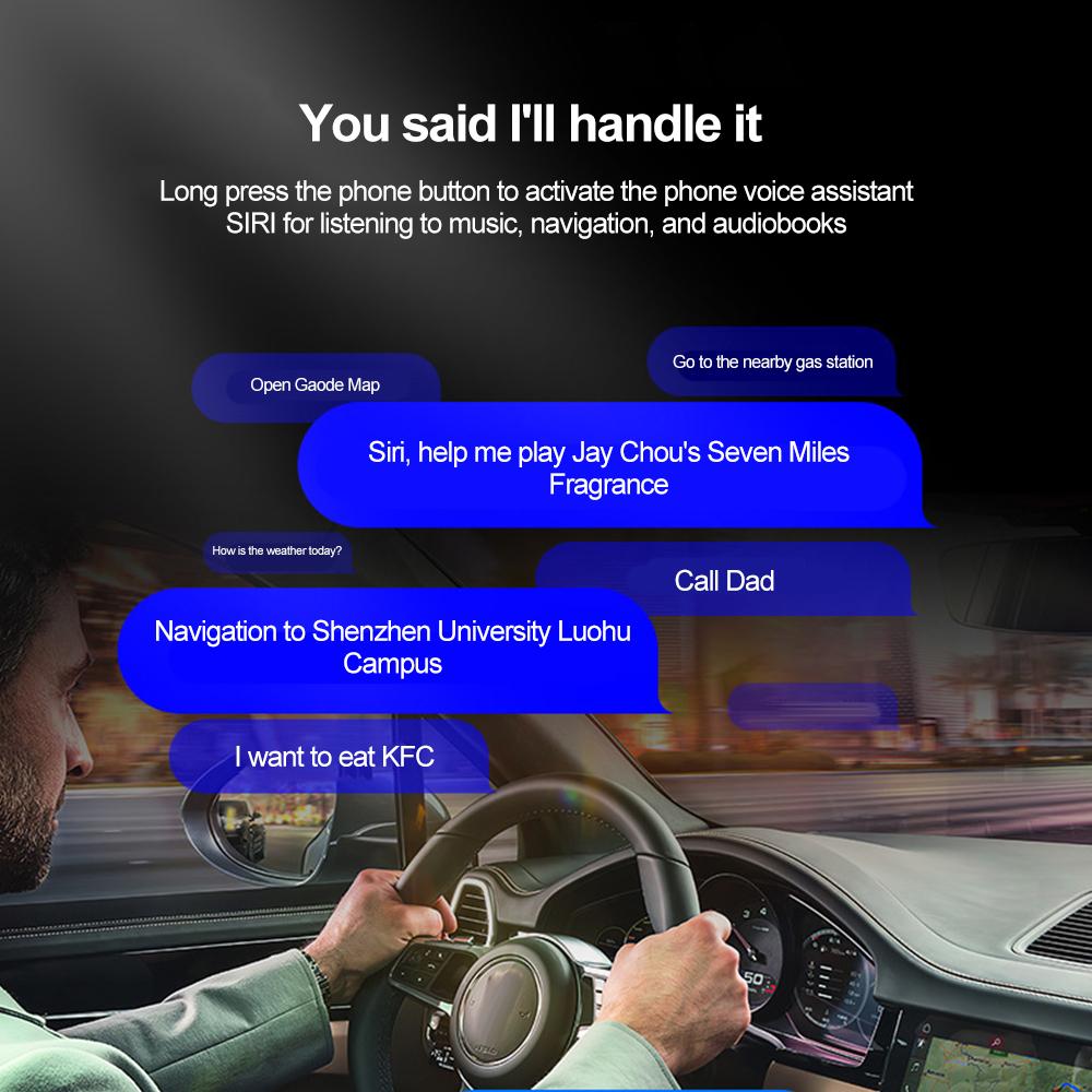 Wireless Bluetooth 5.0 Handsfree Car Fm Transmitter Dual USB Car Charger Auto Radio Fm Modulator Mp3 Player Black Adapter