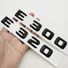 BRI4  3D ABS Glossy Black Car Letters Logo E300 E220 E320 E200 Rear Trunk Badge Emblem For Mercedes Benz E Class E300 E320 Accessories