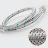 2 шт. 50 см Гибкие сантехнические трубы G1/2 G3/8 G9/16 для смесителя холодной и горячей воды из нержавеющей стали, Шланги в оплетке, Раковина