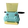 Cartoon Style Desktop Storage Box Hippo Shaped Desktop Storage Organizer  Office Use