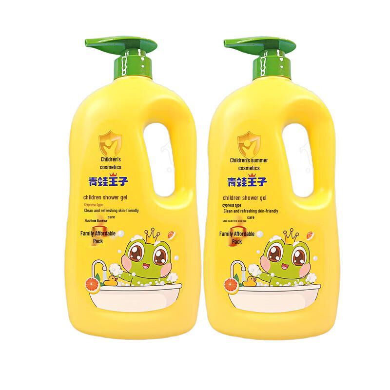 Frog Prince Kids Grapefruit Shower Gel (2x1.1L) with Tissues
