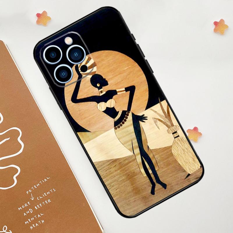 Чехол для женщины из Южной Африки для iPhone 11 12 13 14 15 16 Pro Max 15 16 Plus 13 12 Mini X XS XR