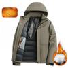 Men's Thick and Warm Cotton-padded Jacket for Autumn and Winter Casual and Versatile Workwear Down Jacket