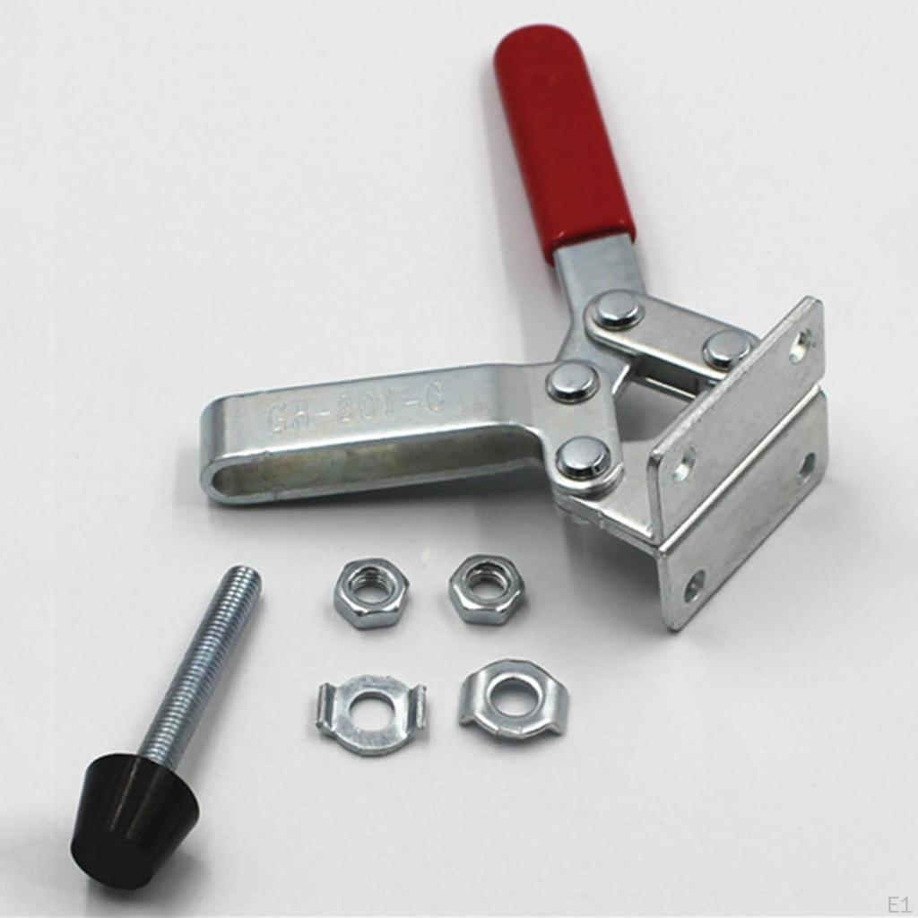 Toggle Clamp Horizontal Practical, Woodworking, Heavy Duty AntiSlip Easy To Use Quick Release