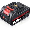 5.5 Ач 18 В BL1860B Замена литиевой батареи Совместима с MAKITA 18 В BL1830, BL1830B, BL1860, BL1860B, BL1850, BL1850B, BL1840, BL1840B, BL1815,