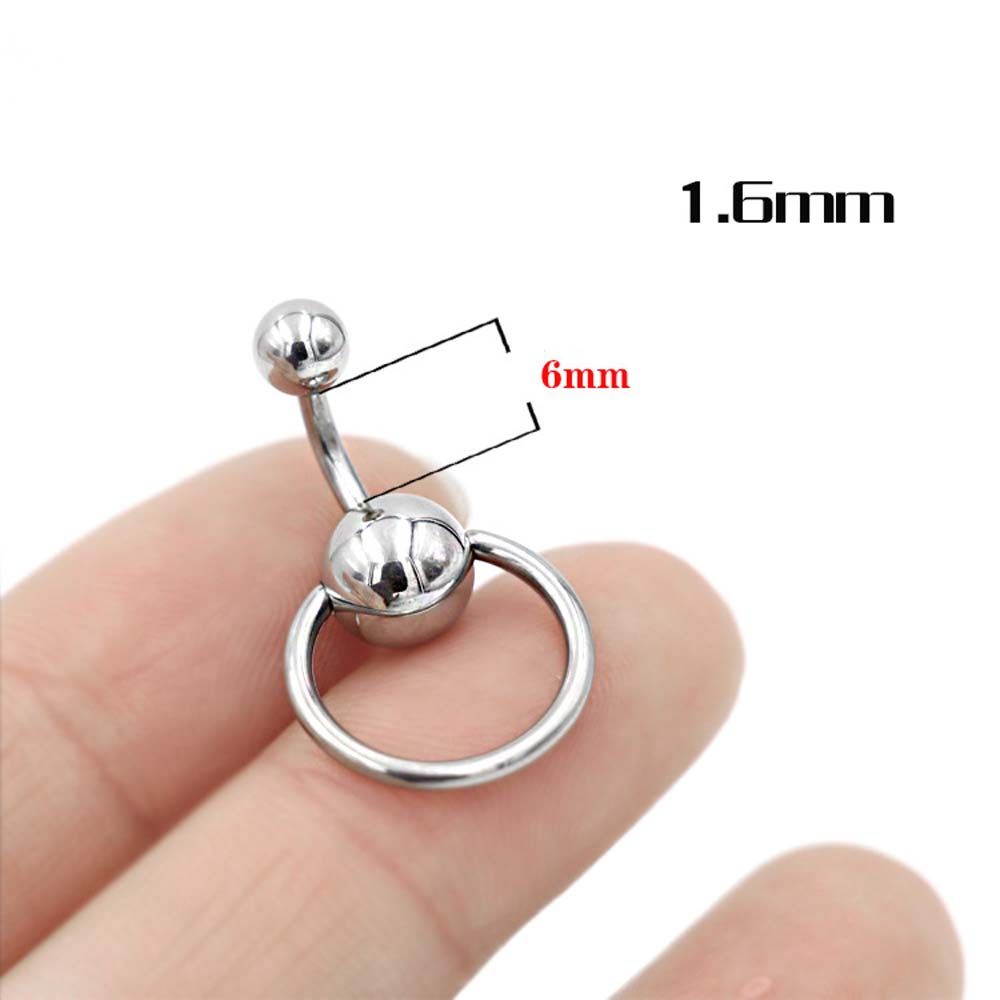 Punk Sexy Earrings Ball 1 Pc Surgical Steel Belly Button Rings Navel Piercing Body Piercing Jewelry
