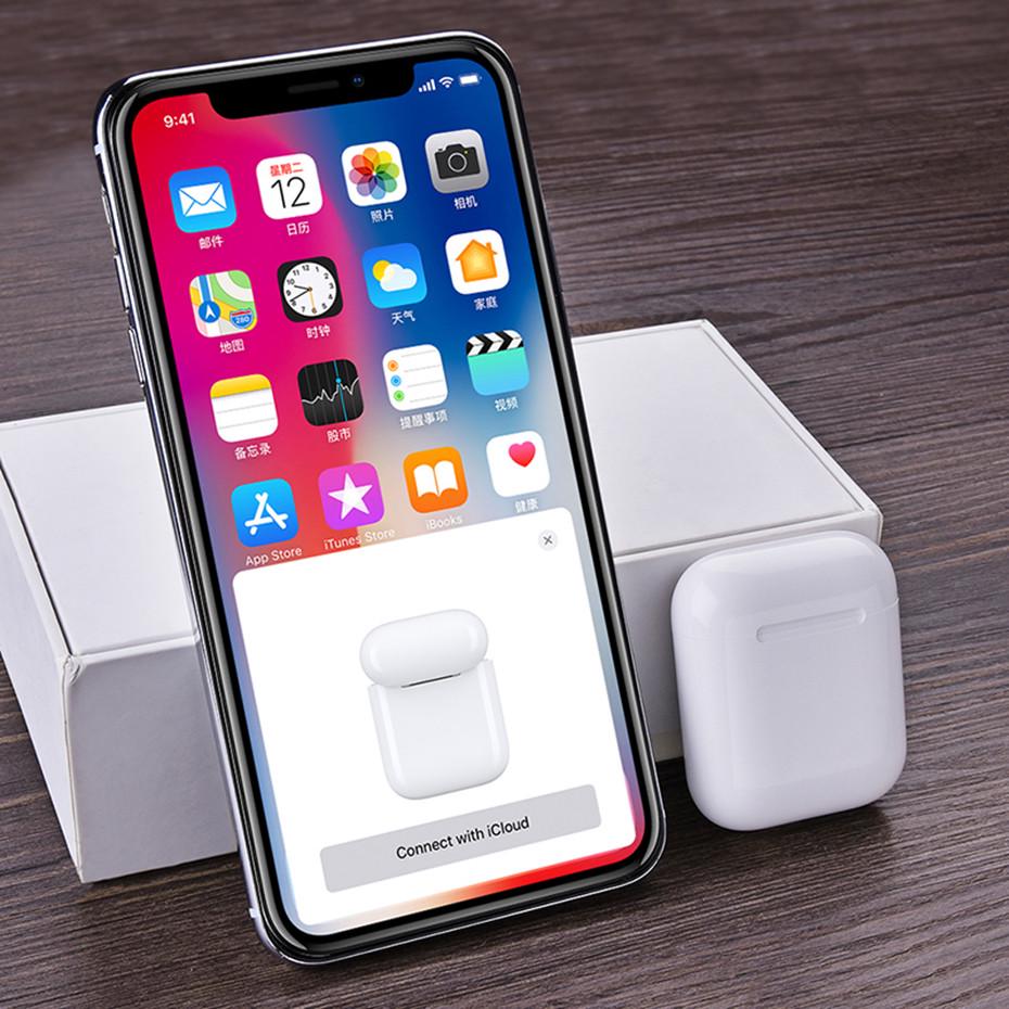 Оригинальные TWS Mini Pop-UP Беспроводные басовые стерео Bluetooth наушники Спортивные наушники с зарядным устройством для Huawei Xiaomi Android