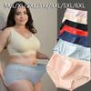 Large Size Underwear Solid Color Women's Pants Breathable Cotton Underwear Women's