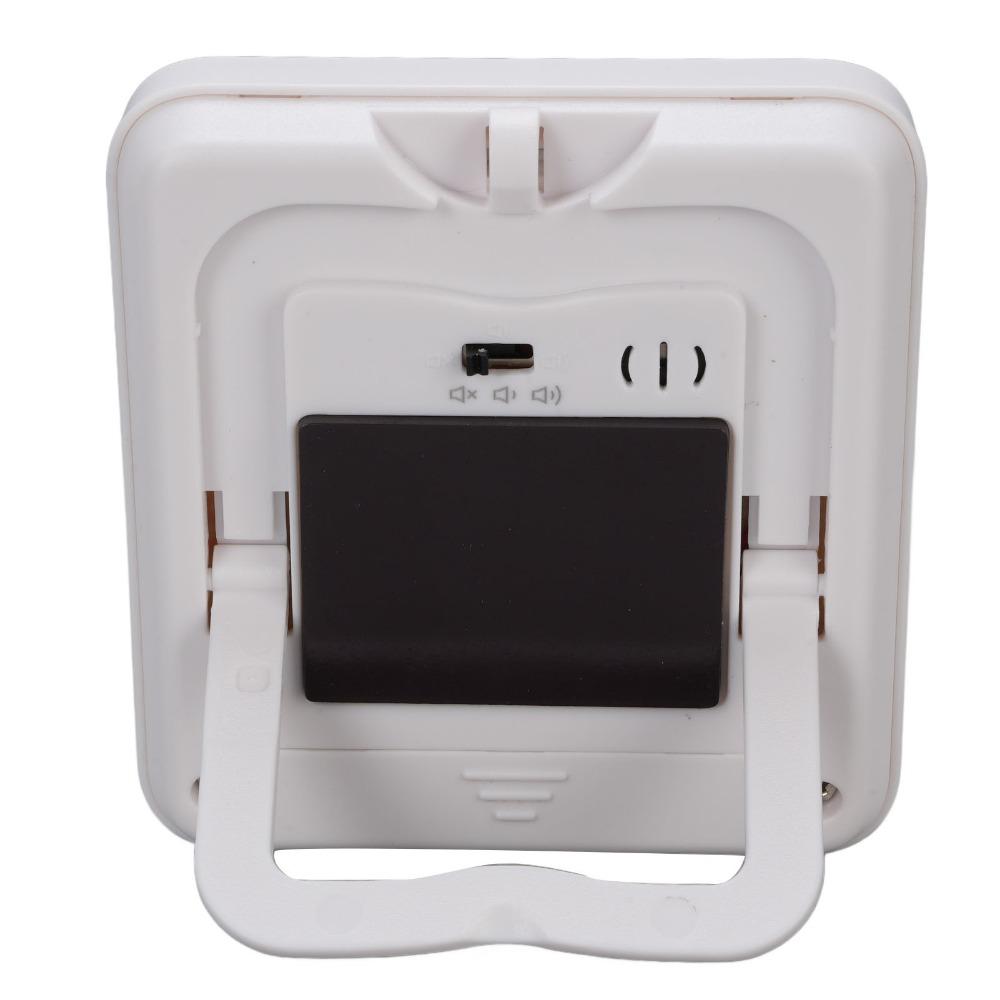 24H Alarm Clock White Reminder Device Versatile Countdown Timer  for Baking