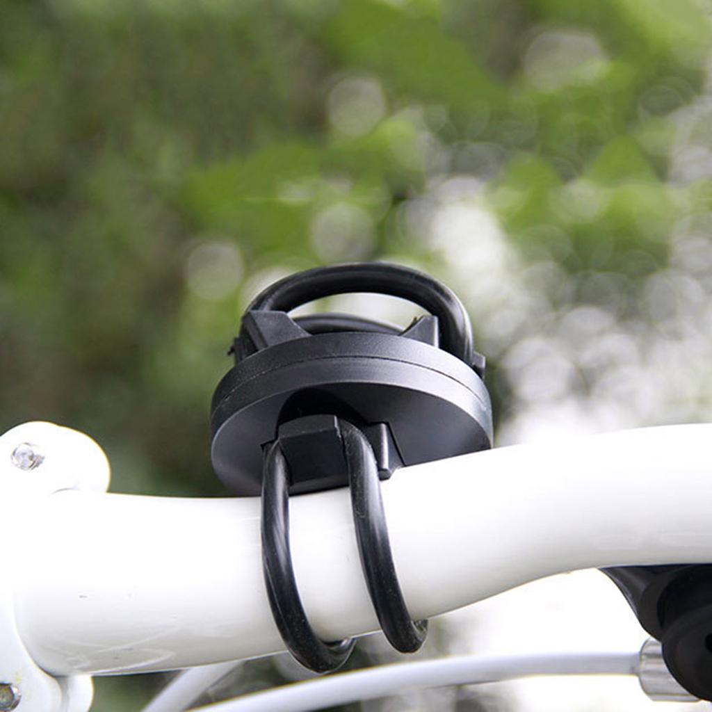 360 Rotation Grip LED Flashlight Torch Clamp Clip Mount Bike Torch Bracket Bicycles Light Lamp Band Strap Stand Holders