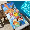 Очень большое пляжное полотенце Pokemon из микрофибры, быстросохнущее, легкое, для йоги, кемпинга, путешествий, активного отдыха