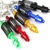 Gift Shock Absorber Alloy Keychain Keyring Adjustable Coilover Spring Key Ring