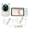 5-дюймовый WiFi-детский монитор 1080P с дистанционным управлением, беспроводная камера, многофункциональный видеомонитор