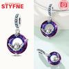 New Silver 925 Angel Sculpture Charms Heart Beads Fit Bracelet for Women Jewelry Party Beads DIY Fine Jewelry Gifts