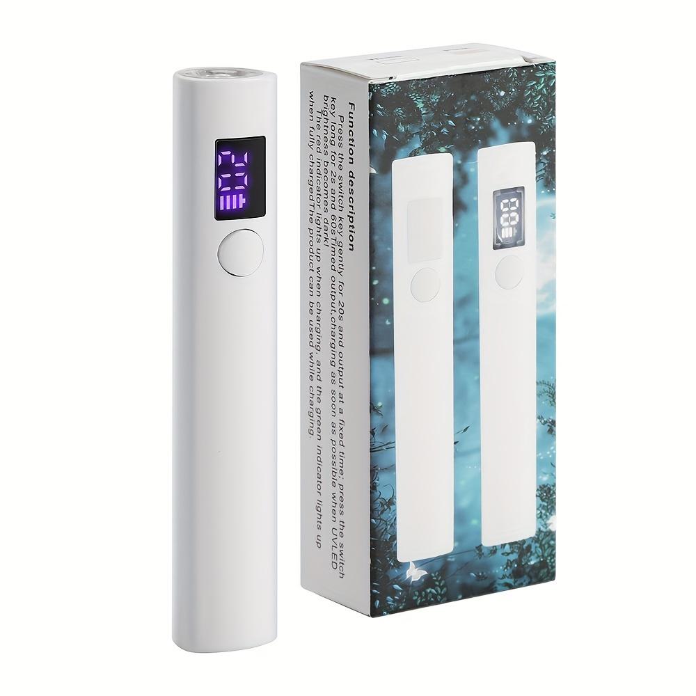 Портативная светодиодная УФ-лампа для ногтей с зарядкой через USB, ручная сушилка для ногтей с таймером для гель-лака, инструменты для быстрой сушки ногтей