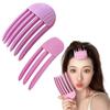 2 шт. пушистые заколки для корней волос, череп для корней волос, артефакт, челка, расческа для косичек, бесшовные 3/6 зубцов, инструменты для укладки волос, головные уборы
