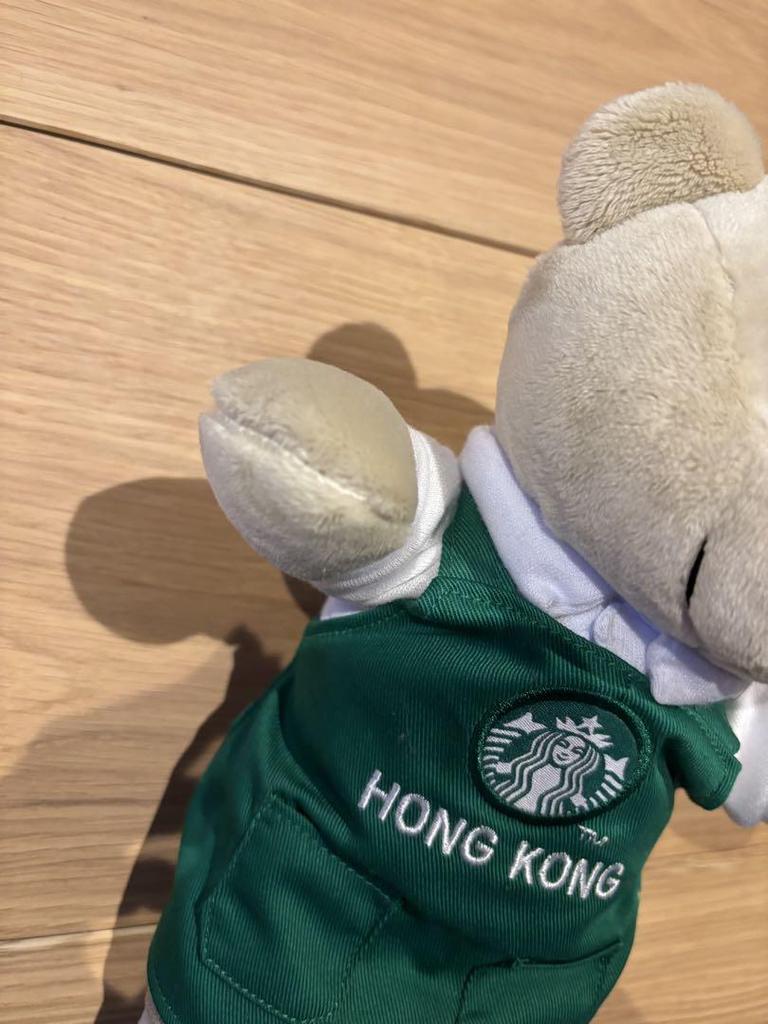 [USED] Starbucks Hong Kong Exclusive Bearista Cute Teddy Bear Popular