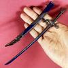 8.6inch Anime Elden Katana Steel Dragonscale Blade Sword Metal Ninja Knife Real Size Japanese Katana Original Samurai Sabre Toy