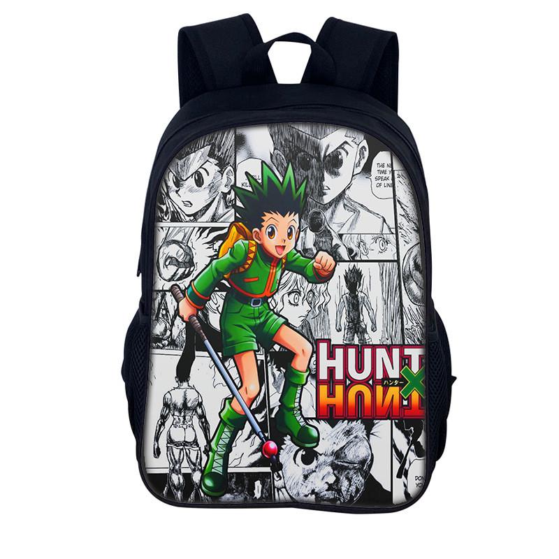 Школьный нейлоновый рюкзак Hunterhunter 16 дюймов с двумя отделениями для школьников и commuters