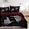 3pcs Hellsing Quilt Cover Set (1 Quilt Cover + 2 Pillowcases Without Pillow Core), High-Definition Printing for Home and Dormitory.H053