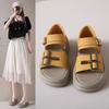 French Two-wear Roman Sandals Women's Summer 2025 New Fashion Velcro Thick-soled Heightening Soft-soled Skirt Beach Shoes
