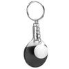 6pcs Racket Shape Table Tennis Keychain Bag Hangings PingPong Bat Key Chain  Key Decoration