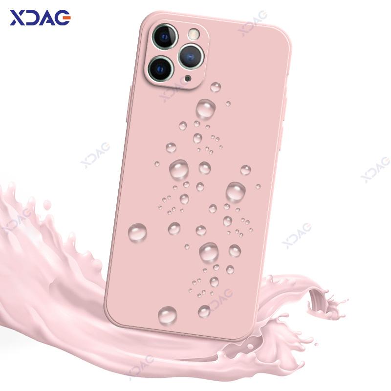 Милые чехлы для телефонов iPhone 11 Pro Max iPhone11 11Pro 11ProMax 360 Мягкие квадратные жидкие силиконовые сумки Armor Shield