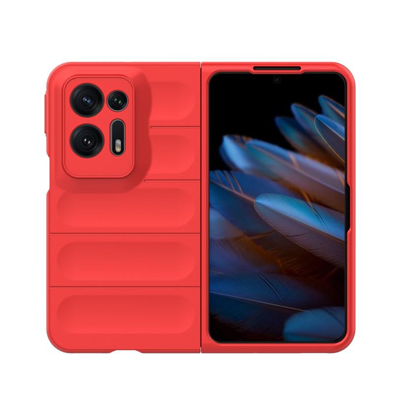 Для OPPO Find N2 Чехол OPPO Find N2 N3 Flip 5G Чехол Роскошный Матовый ПК Ударопрочный Защитный Жесткий Задний Чехол для Телефона OPPO Find N2