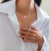 Thin Chain Vintage Cross Choker Stacked Multi Layer Prayer Necklace Cross Pendant Anniversary