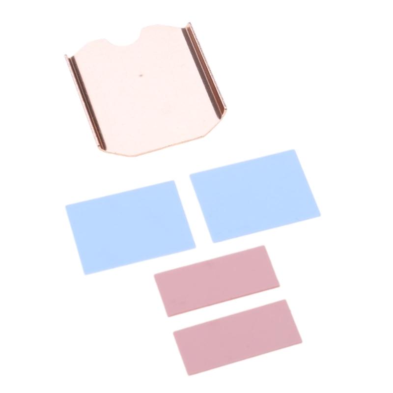 Heatsink Cooling Copper Sheet Thermal Conductivity Wafer Cooler Plate Copper Shim Thermal Pads for Steam-Deck 2230 SN740