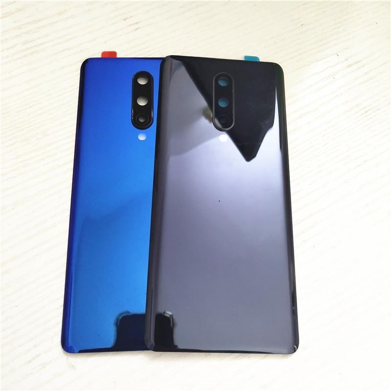 Задняя стеклянная крышка аккумулятора для Oneplus 8 Крышка аккумулятора Задняя стеклянная дверца Корпус для Oneplus8 1+8 Крышка аккумулятора