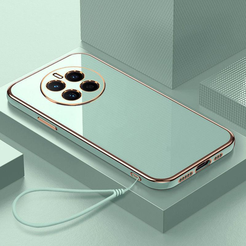 Чехол для Huawei Mate 50 Pro, чехол для Huawei Mate 50, чехол Mate 50e, чехол для телефона DCO-LX9 CET-LX9, роскошный противоударный чехол с квадратным покрытием