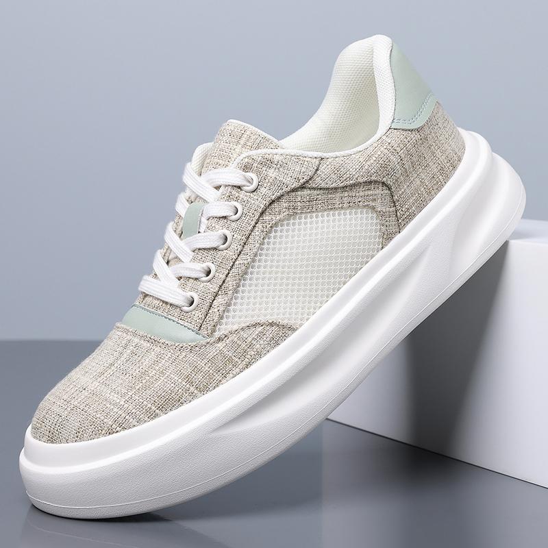 Classic Mens Sneakers Retro Minimalist Walking Shoes Breathable Casual Shoes Outdoor Male Canvas Footwear Treking Flats Trainers
