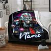 Love Transformers (20) Customize Your Name Blanket Cozy Personalized Blanket Soft & Cozy Great for Home Decor Chair Picnics Living Room