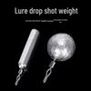 Приманка Drop Shot Rig с вертлюжным грузилом - Доступны цилиндрические и сферические варианты