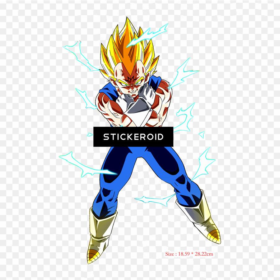 Patches For Clothes Bag Iron On Thermal Stickers Majin Vegeta Vegeta Goku Pattern Washable Heat Transfer