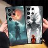 Чехол для Samsung Galaxy S24 FE S10 S9 S23 Ultra S25 Edge S22 Plus S21 S20 Задняя крышка телефона Dragon Ball Огромный Goku