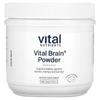 Vital Brain Powder, Lemon, 180G(6.3Oz)