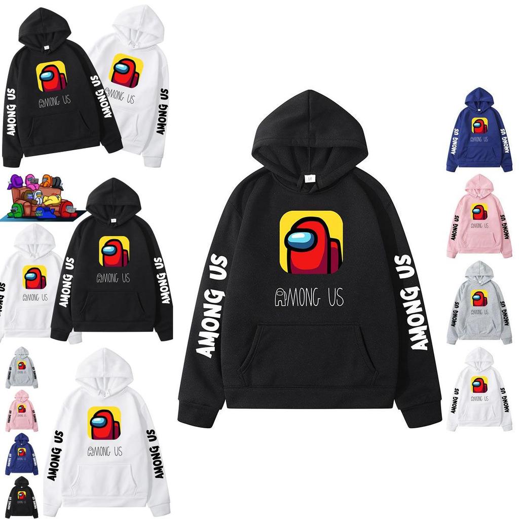 Hippop Sport Amongus Hoodie Pullover Jumper Sweater Shirt Sweatshirt Streetwear