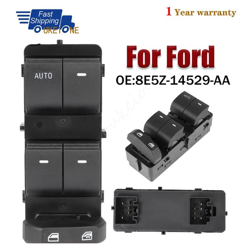 for Ford F-250 F-350 Fusion Crown Victoria Super Duty Mercury Milan Electric Window Door Switch Button Left Car Accessories