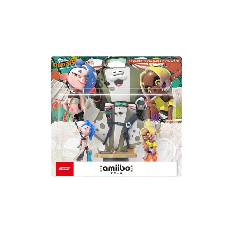 Amiibo Набор Альянса Сурими [Фуука (Рейдеры)/Уцухо (Рейдеры)/Мантаро (Рейдеры)] (Взвод серии)