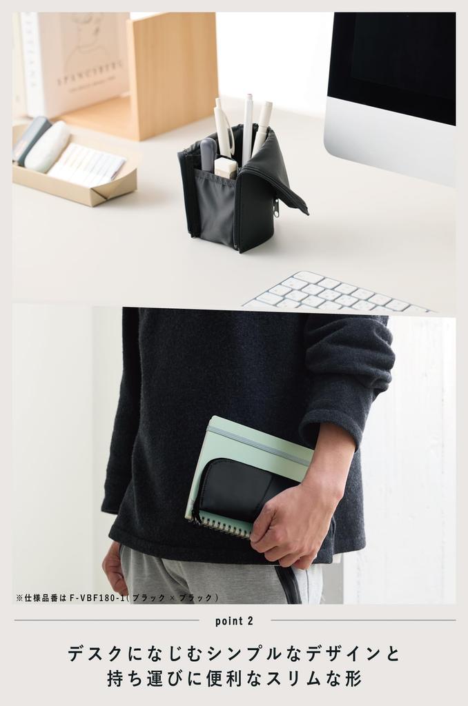 KOKUYO Пенал Подставка для ручек Вертикальный Тонкий Neo Crits F-VBF180-6