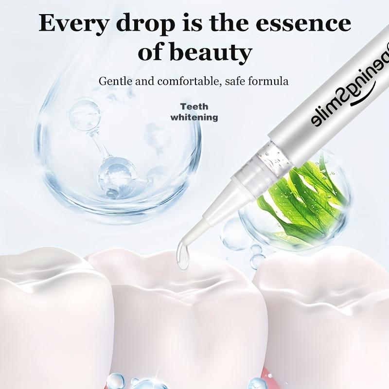 Набор для отбеливания зубов Перезаряжаемый беспроводной набор для домашнего использования со светодиодным синим светом-ускорителем и гелевыми ручками для отбеливания зубов