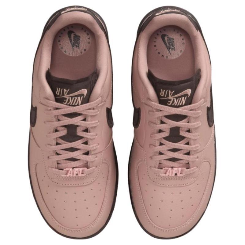 Nike Air Force 1 Противоскользящие Износостойкие Низкие Кеды для Скейтборда Женские Розовые Кроссовки FJ7409-601