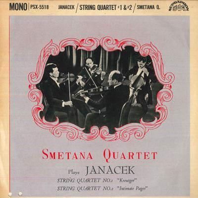 LP Запись SMETANA QUARTET - Яначек/Струнный квартет № 1(kreutge PSX5518 SHINSEKAI Япония Классический Б/У