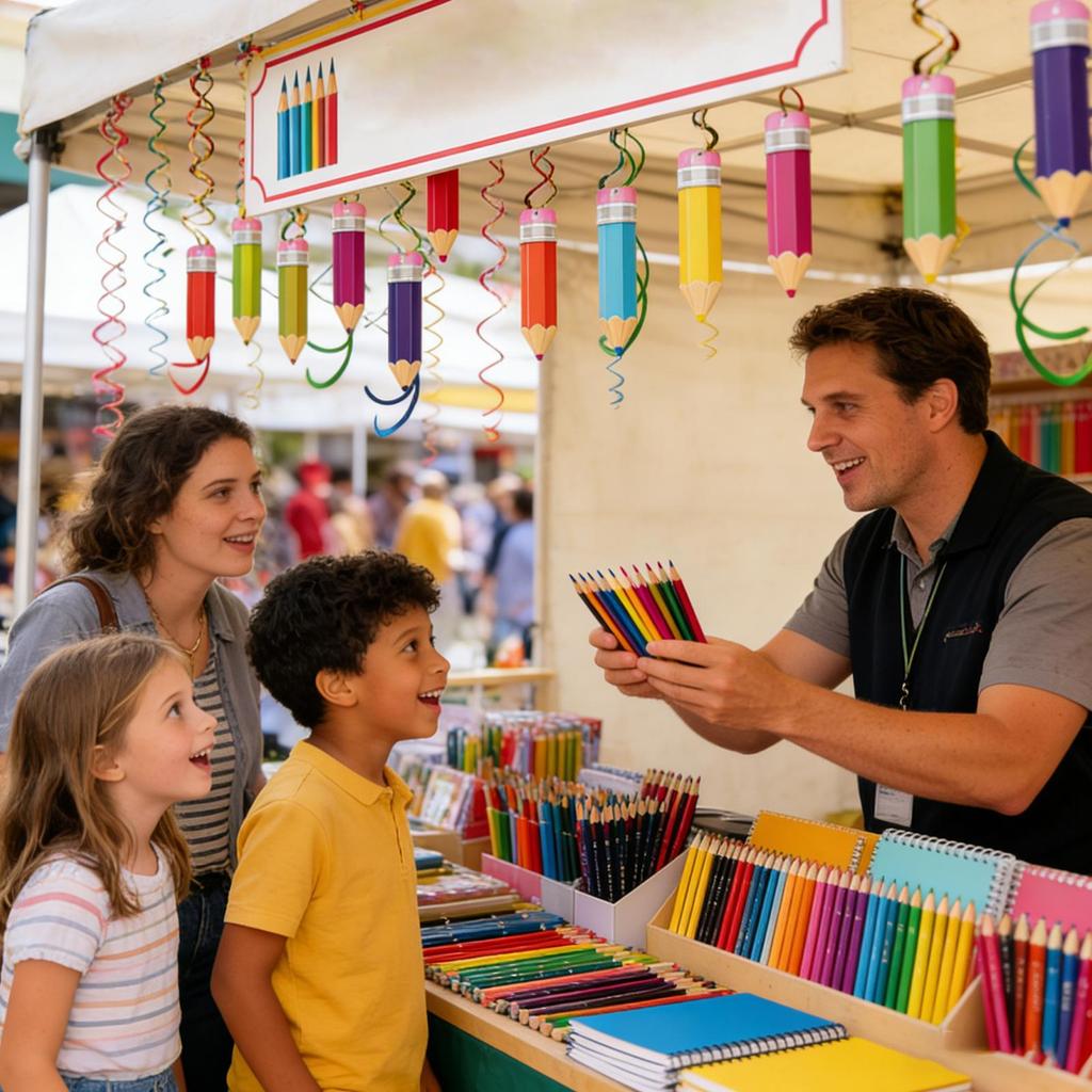 Украшения для потолка на вечеринку Цветные ленты-карандаши Подвесные украшения для класса Для учителей Школьный класс Дом День рождения ребенка