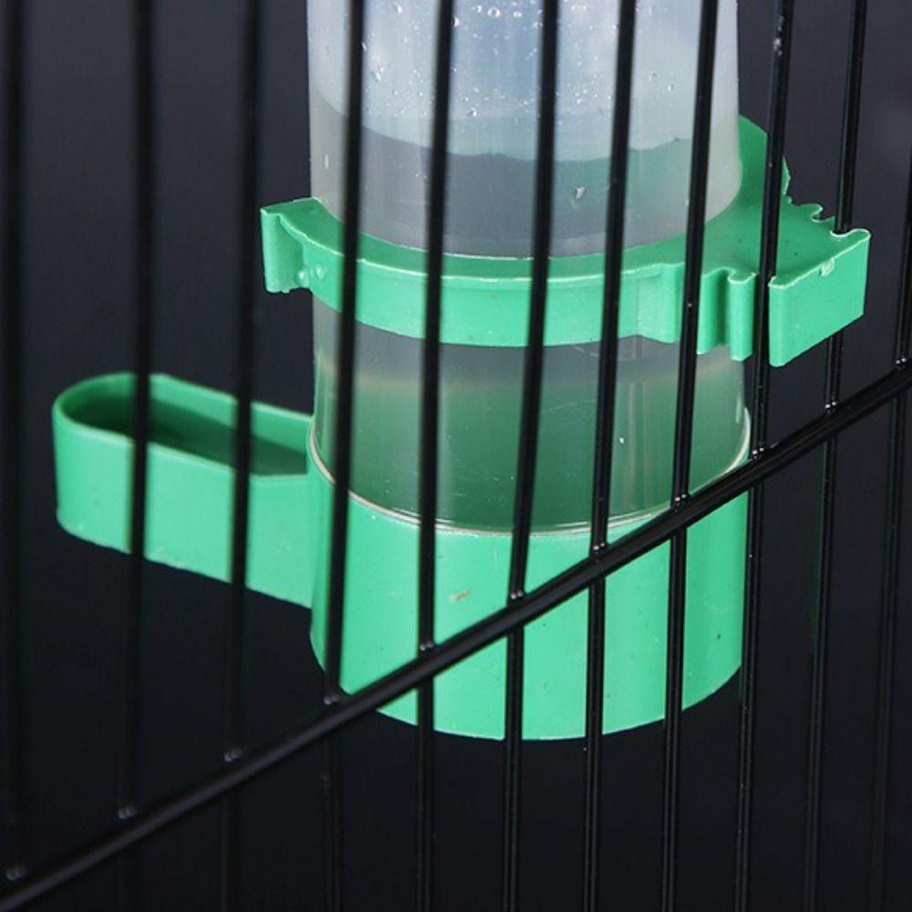 Plastic Bird Automatic Drinker Automati Parrots Feeder Waterer Bird Water Dispenser  Parrots