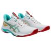 Asics Женские кроссовки Netburner Ballistic FF 4 Белый Морское стекло 1052A090-960