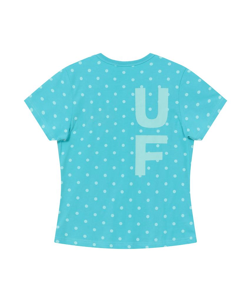 BAUF B Logo Slim Fit T-Shirt [Dot Mint]